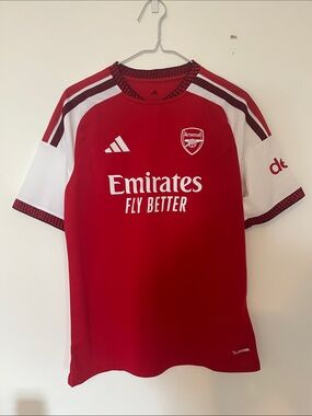 adidas Arsenal Red and White Home Jersey